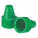 Cap 13 mm Dia Green PK100