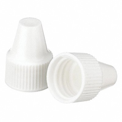 Cap 13 mm Dia White PK1000