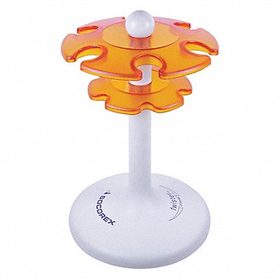 Pipette Stand Hold 6 Pipettes Orange