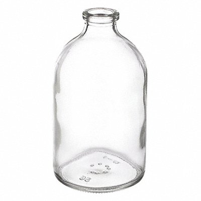 Serum Bottle 95mm H Clear 52mm Dia PK144