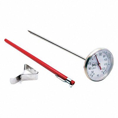 Dial Pocket Thermometer 25 to 125 F