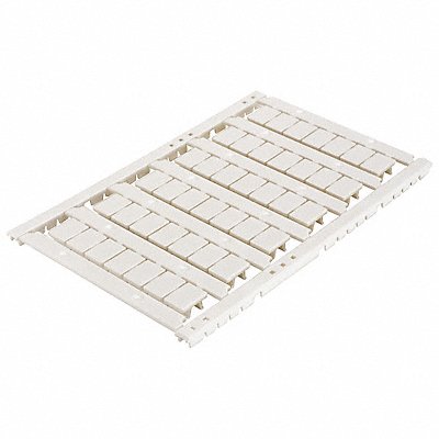 Blank Marking Card Nylon 42 White