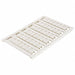 Blank Marking Card Nylon 42 White