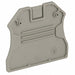 TermBlkEndBarr NSYTRV Plastic ScrewMount