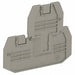 TermBlkEndPlt NSYTRV Plastic ScrewMount