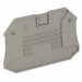 TermBlkEndPlt NSYTRV Plastic ScrewMount