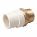 Adapter Brass 1/2 in Metal Pipe Size