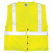 Flame Rsist Hi Vis Vest Class 2 XL Lime