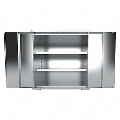 Shelving Cabinet 37 H 48 W Gray