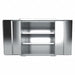 Shelving Cabinet 37 H 48 W Gray
