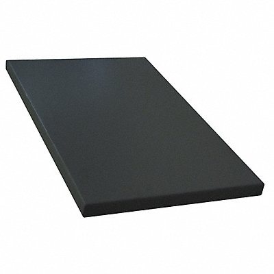 Shelf 30 x 48 In Black 12 Gauge Steel