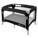 Play Yard Crib Gray 3/4 in Mattress