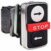 Non-Illum Multi Push Contact 3 1NO/1NC