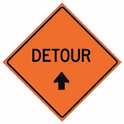 G7233 Detour Traffic Sign 36 x 36 