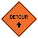 G7233 Detour Traffic Sign 36 x 36 