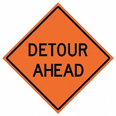 G7234 Detour Traffic Sign 36 x 36 