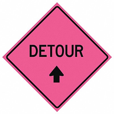 Detour Traffic Sign 36 x 36 