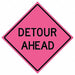 Detour Traffic Sign 48 x 48 