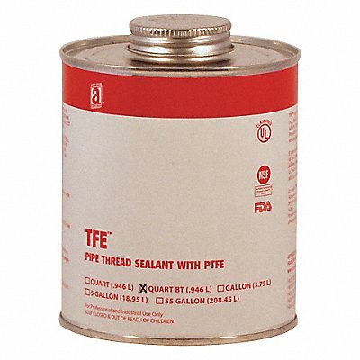Pipe Sealant 1 qt. White 500F
