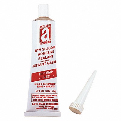 RTV Silicone Sealant 3 oz Tube Red