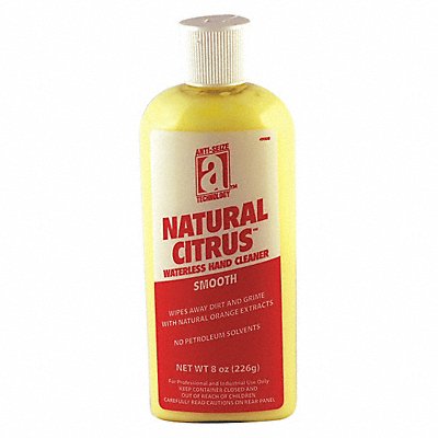 Hand Cleaner ORG 8 oz Citrus