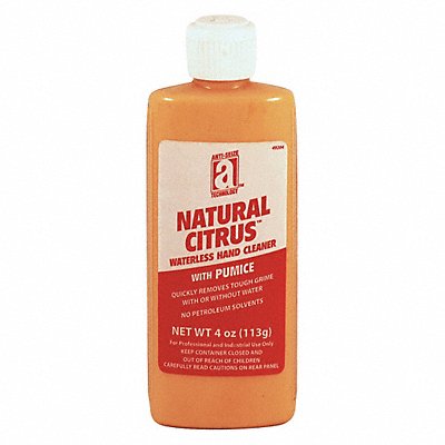 Hand Cleaner ORG 4 oz Citrus