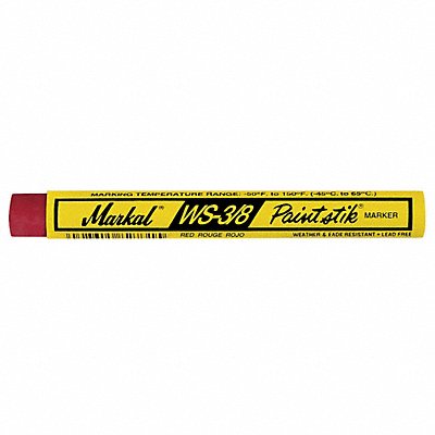 H7742 Paint Marker 3/8 in Red PK12