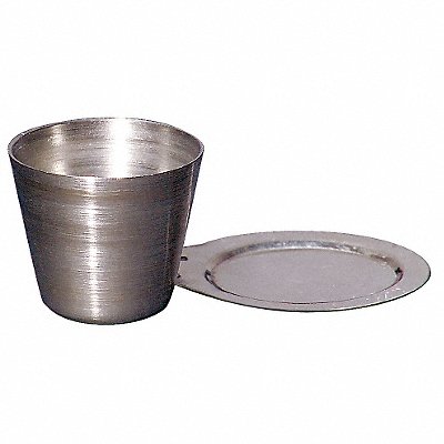 Crucible with Lid 15mL 32 mm Dia 34 mm H