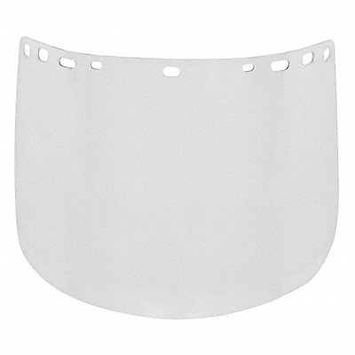 Visor Clear 8InH x 15InW x 0.04In Thick