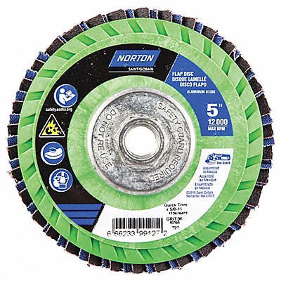 H5959 Fiber Disc 5 in Dia 5/8in Arbor P36 Grit