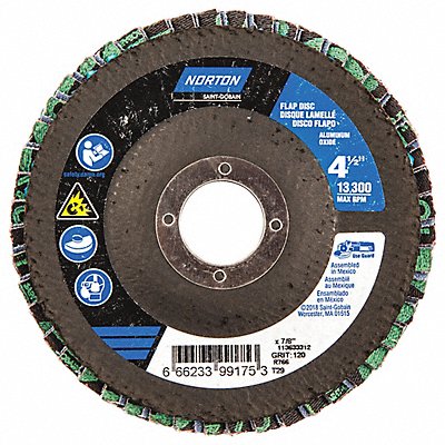 Fiber Disc 4 1/2 in Dia 7/8in Arbor
