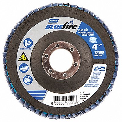 H7428 Fiber Disc 4 1/2 in Dia 7/8in Arbor