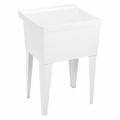 Floor Mount Laundry Tub Molded-Stone