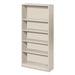 BOOKCASE,METL,71X34.5,LGY