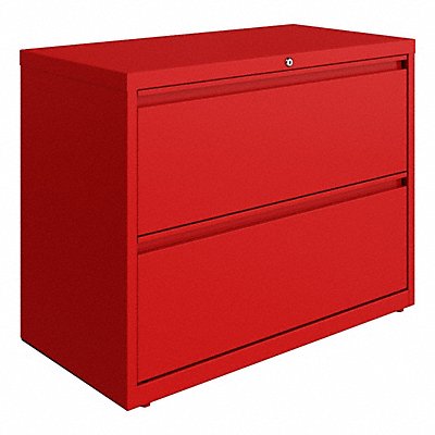 Lateral File 2DR 36 in Red