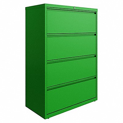 Lateral File 4DR 36 in Green