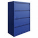 Lateral File 4DR 36 in Blue