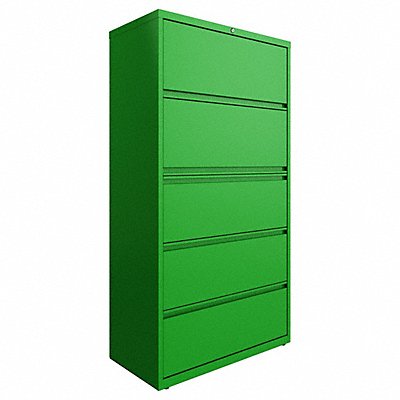 Lateral File 5DR 36 in Green