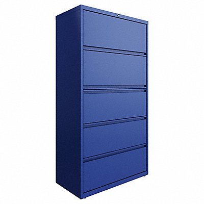 Lateral File 5DR 36 in Blue