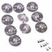 Tstat Knob Clear 10-Dials and Screws