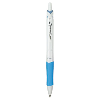 PEN,ACROBALL,W/BLUE,WH