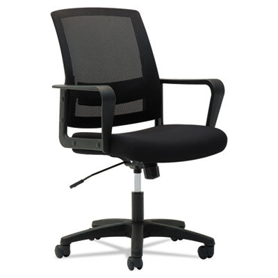 CHAIR,MID BACK,MESH,BK