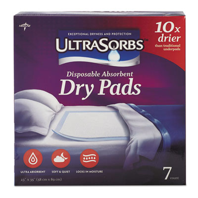 PAD,ULTRASORB,23X35,7/PK