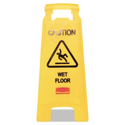 SIGN,CAUTION,WET FLR,YW