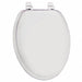 Standard Molded Wood Seat Wht Elongated