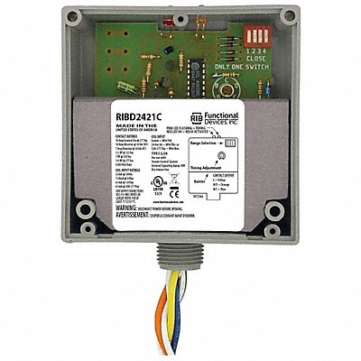 Enclosed Time Delay Relay 10A