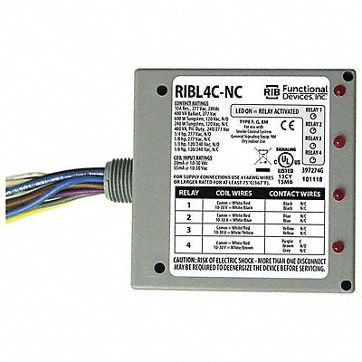 Enclosed Relays 10A 3 SPS