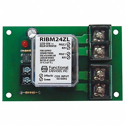 Track Mount Relay 30A DPST-N/O