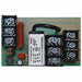 Track Mount Rly 10A DPDT 24VAC/DC/120VAC