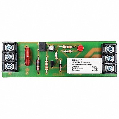Track Mount Relay 15A SPST 12VAC/DC